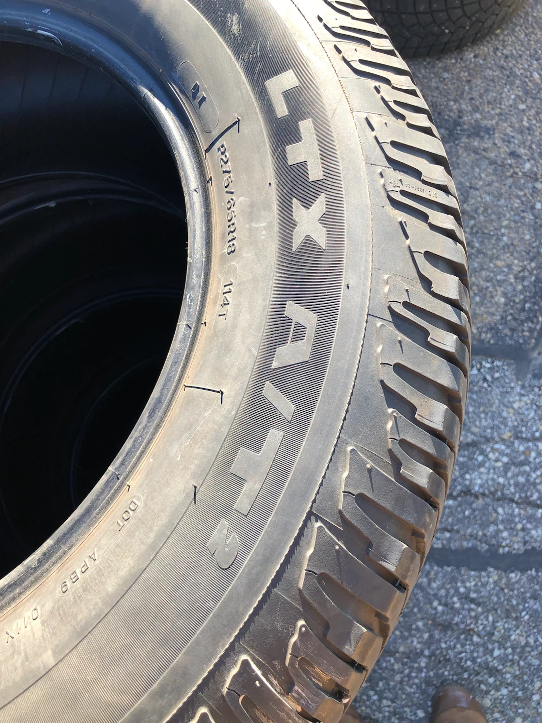 275/65R18 Michelin LTX A/T2 Tires - photo 2