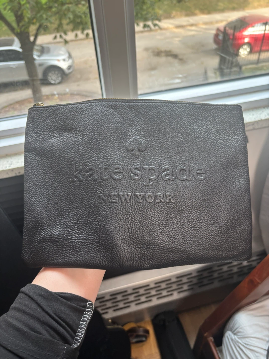 Kate Spade New York Black Leather Clutch - photo 2