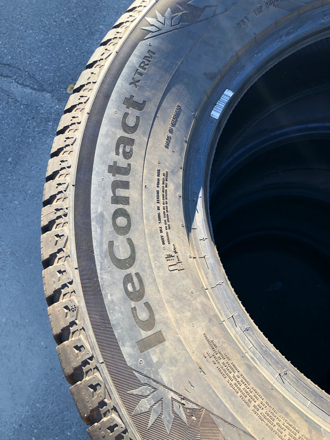 275/65R18 Continental IceContact XTRMStudded Tires - photo 2