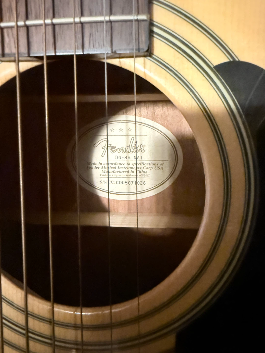 Fender Acoustic Guitar