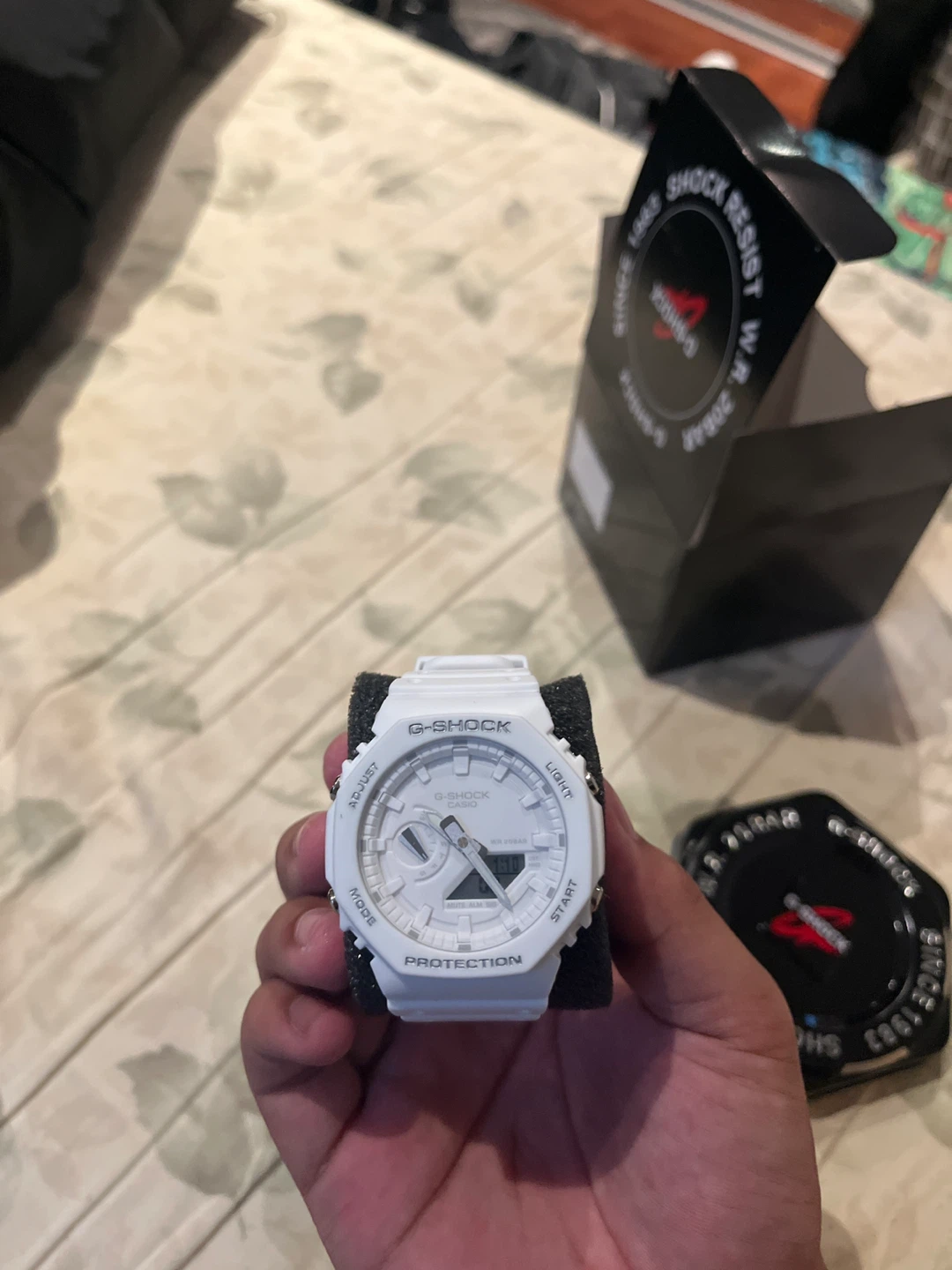 Casio G-Shock GA-2100 White Watch - photo 4