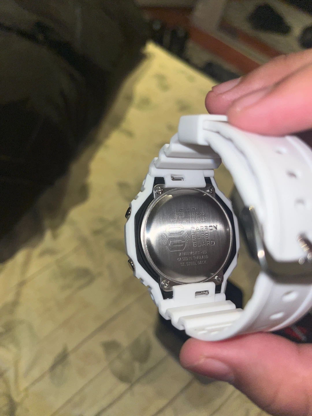 Casio G-Shock GA-2100 White Watch - photo 5