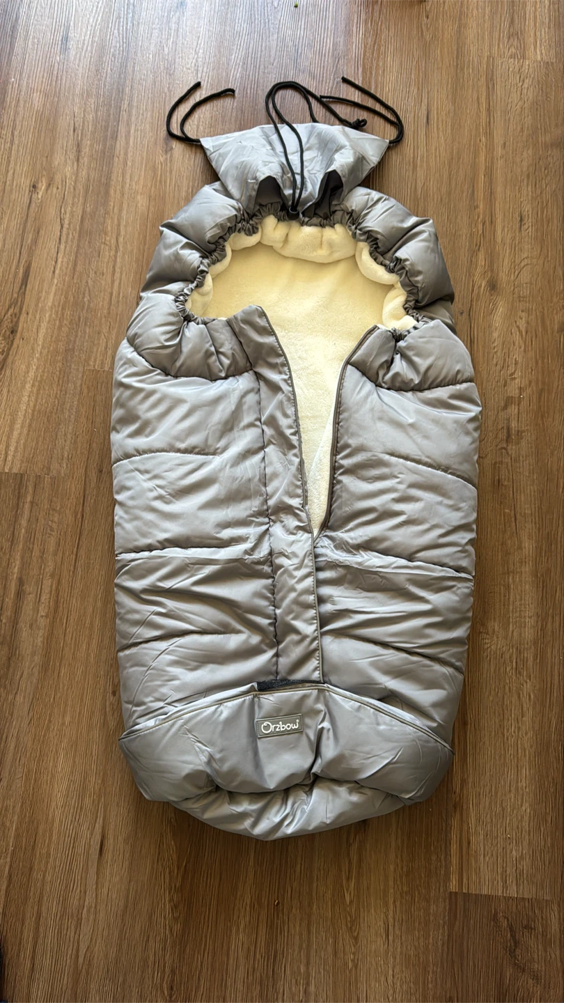 Orzbow Grey Stroller Footmuff