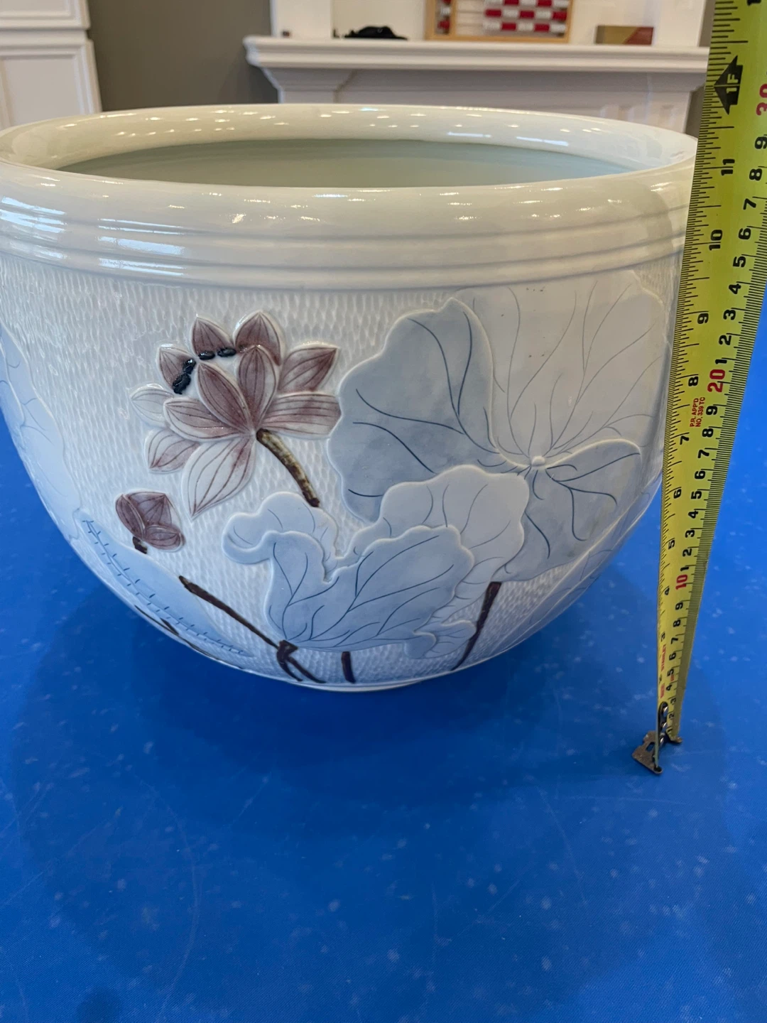 Ceramic Decorative Bowl with round glass top - photo 2