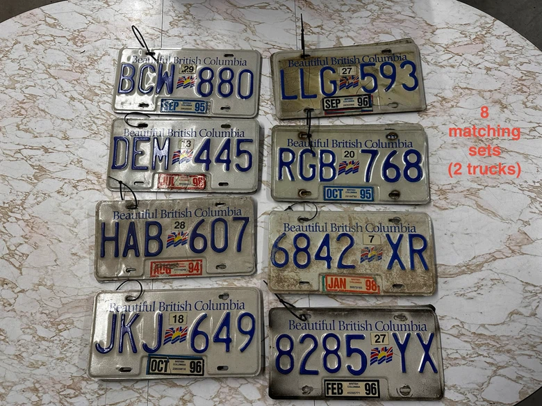 Vintage License Plate Collection - photo 2