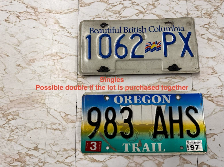 Vintage License Plate Collection - photo 3