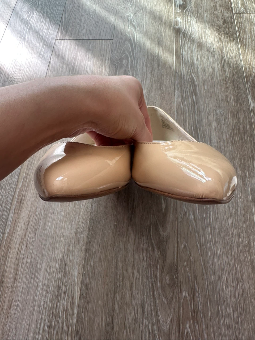 Kenneth Cole Nude Patent Flats - photo 4