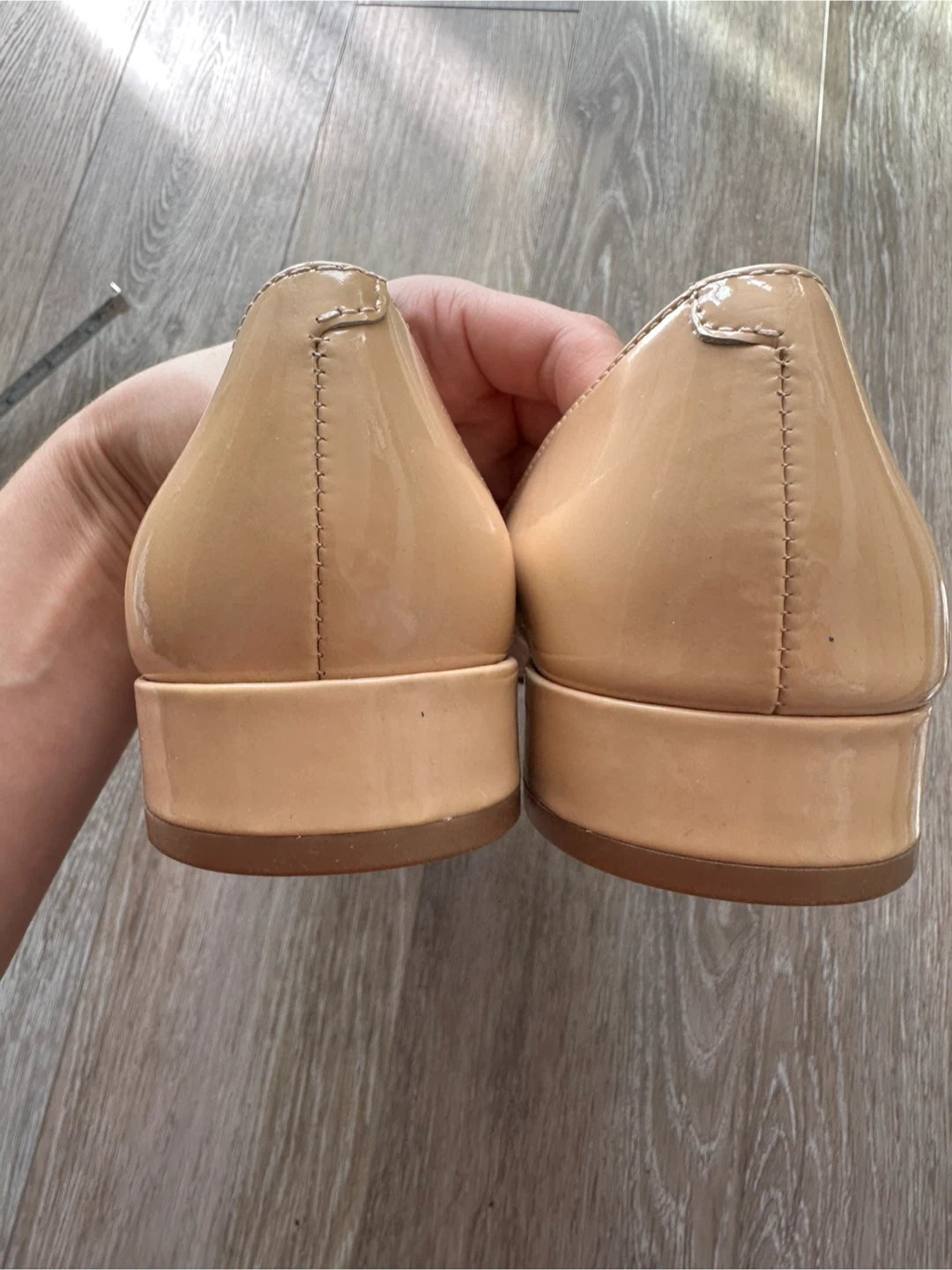 Kenneth Cole Nude Patent Flats - photo 5