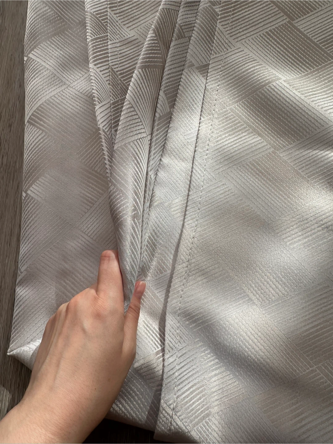 Geometric Pattern Grommet Curtains - photo 2