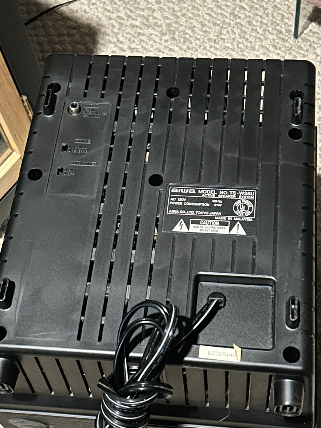 Aiwa TS-W35U Powered Subwoofer - photo 3