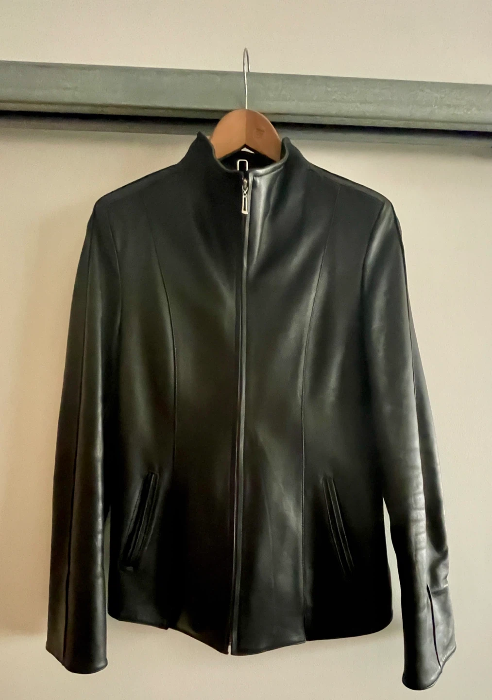 Women Black Leather Jacket