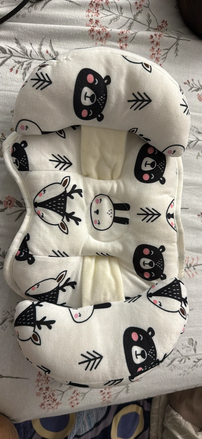 Baby Stroller Cushion Liner and Head Support Pillow - photo 2