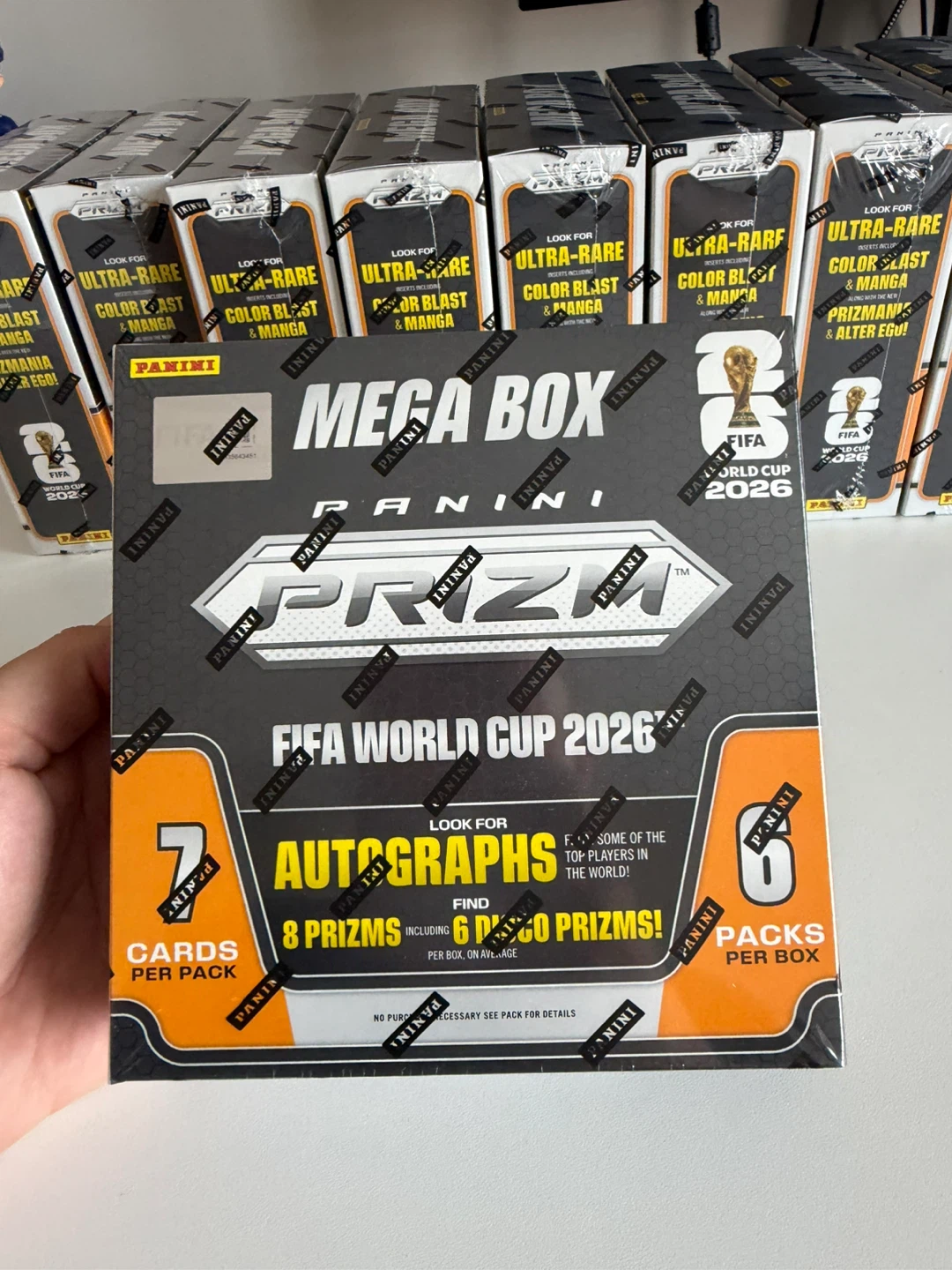 Panini Prizm FIFA World Cup 2026 Mega Box