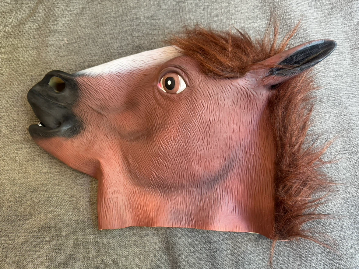 FREE HALLOWEEN COSTUME - Horse Head Mask - photo 2