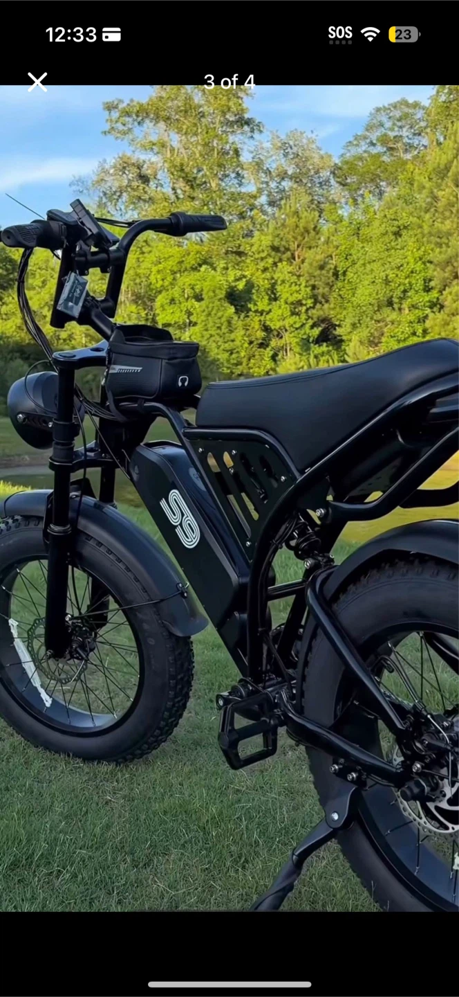 S9 Electric Fat Tire Bike - photo 2