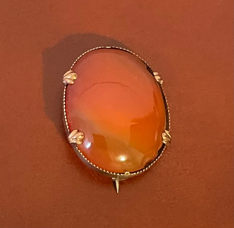 Vintage Agate Brooch - photo 2