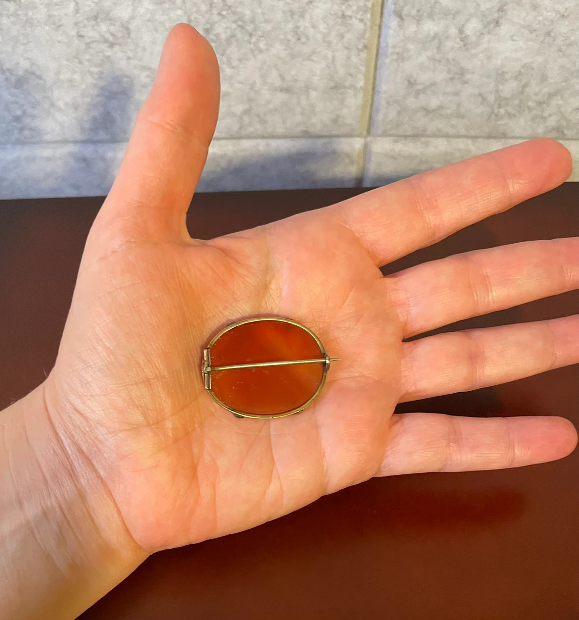 Vintage Agate Brooch - photo 4