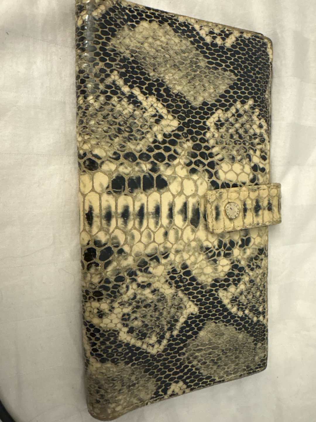 Danier Snake Print Long Wallet