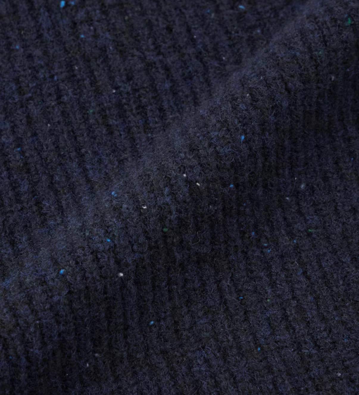 GU Flecked Half-Zip Knitted Short Pullover - photo 2