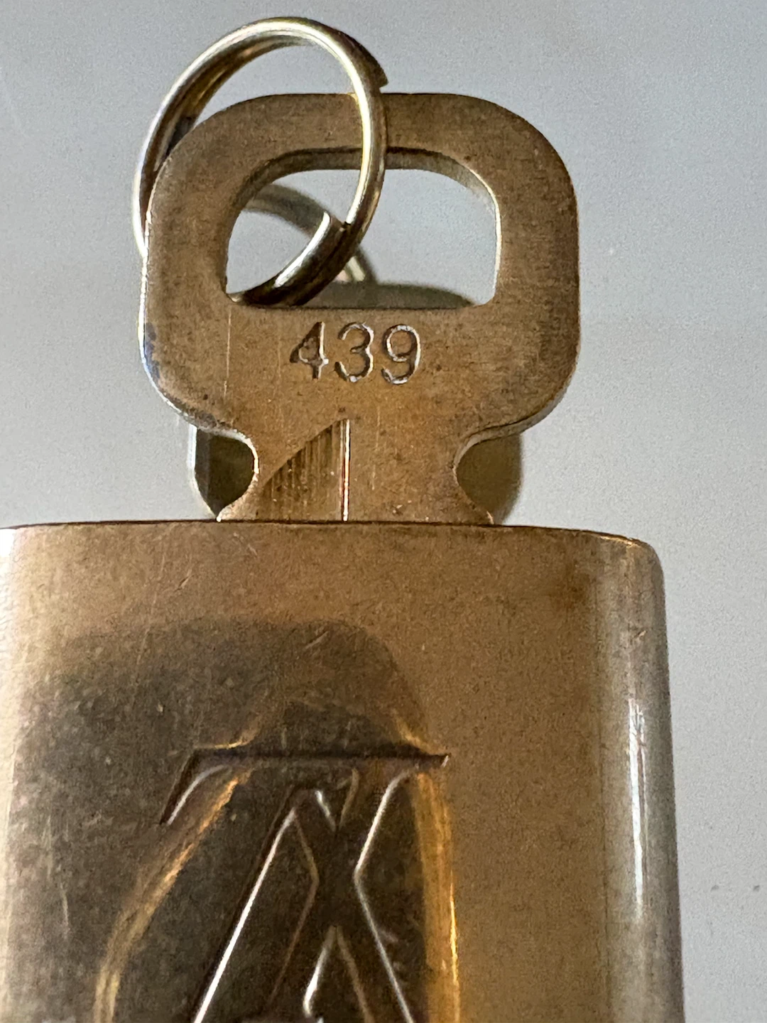Louis Vuitton Brass Padlock and Key 439 - photo 4
