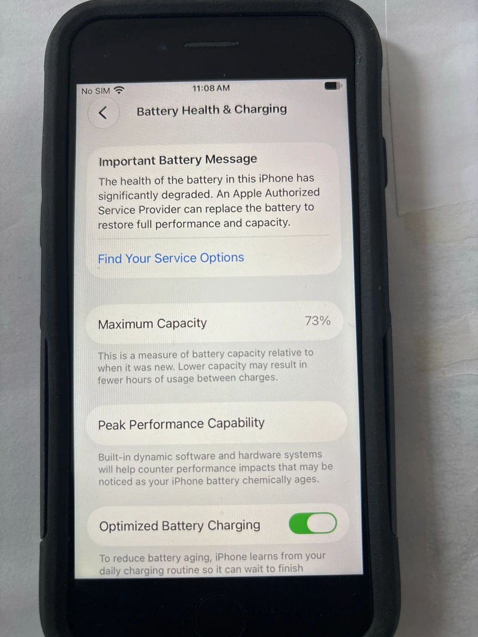 Apple iPhone SE2 - 64GB - 81% Battery