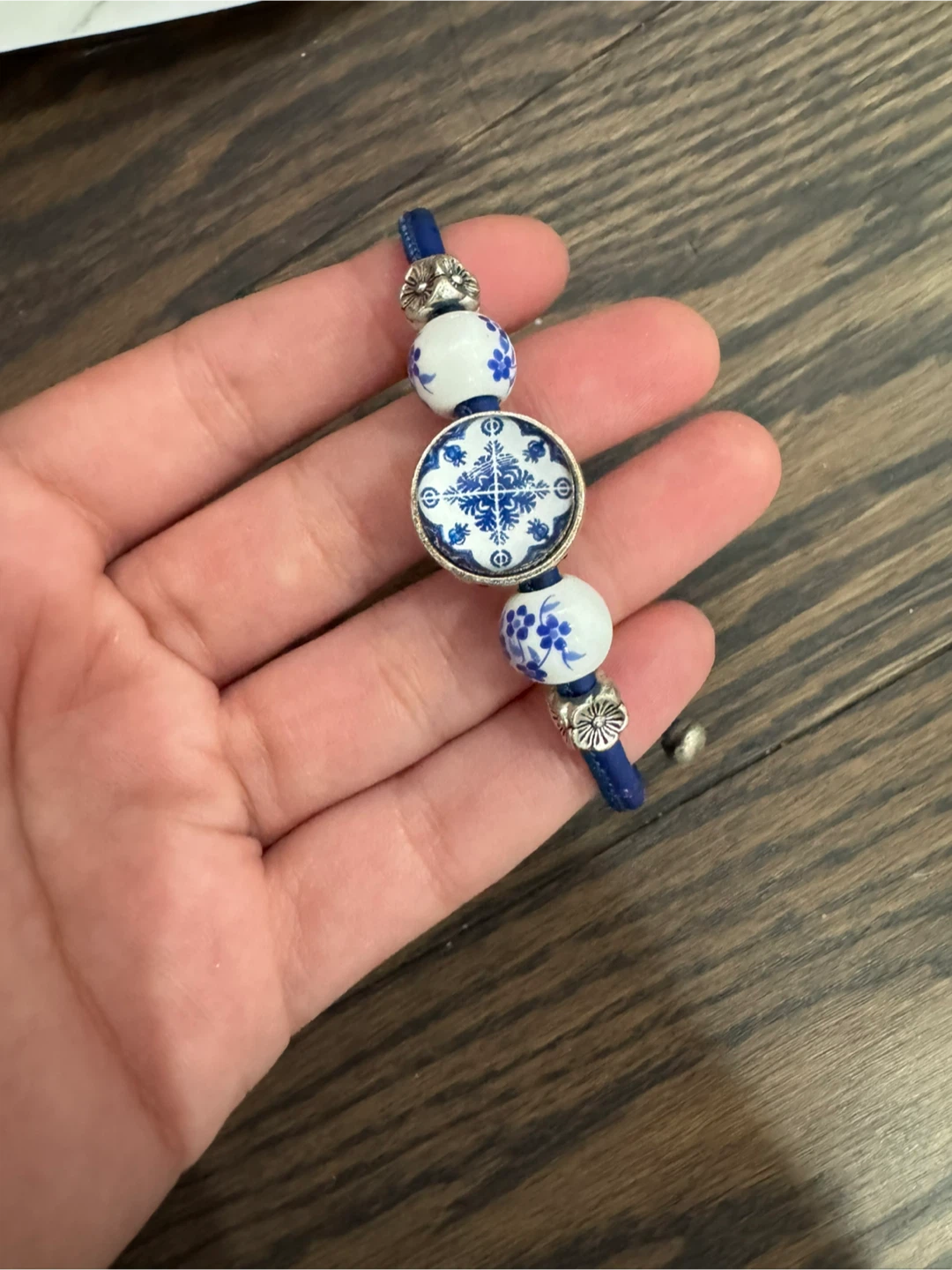 Blue and White Delfts Blue Style Bracelet
