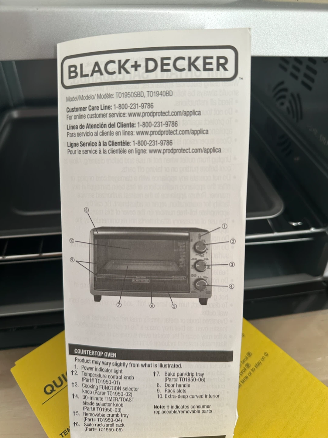 Black & Decker toaster oven - photo 4