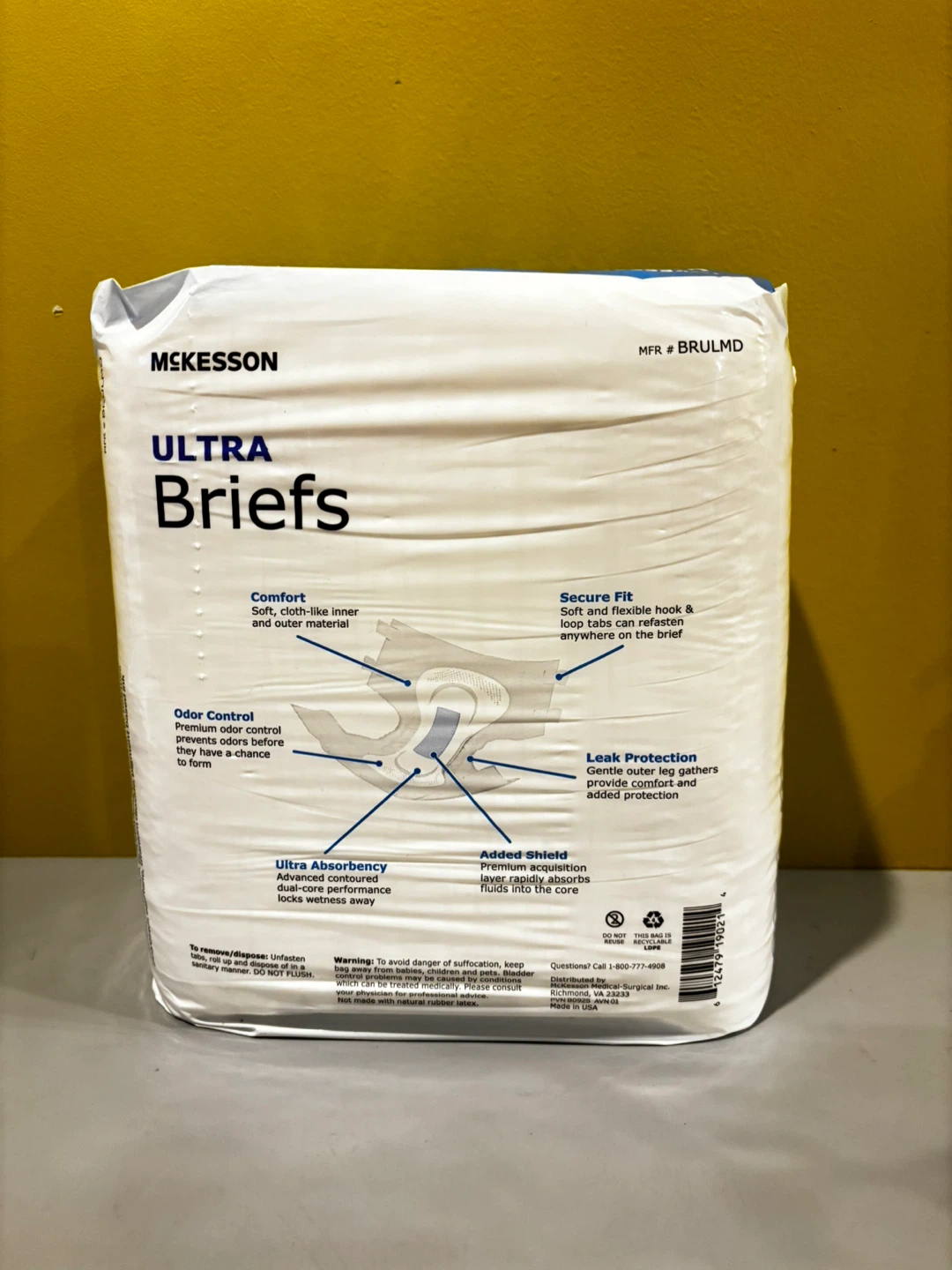McKesson Ultra Briefs - Size Medium - photo 3