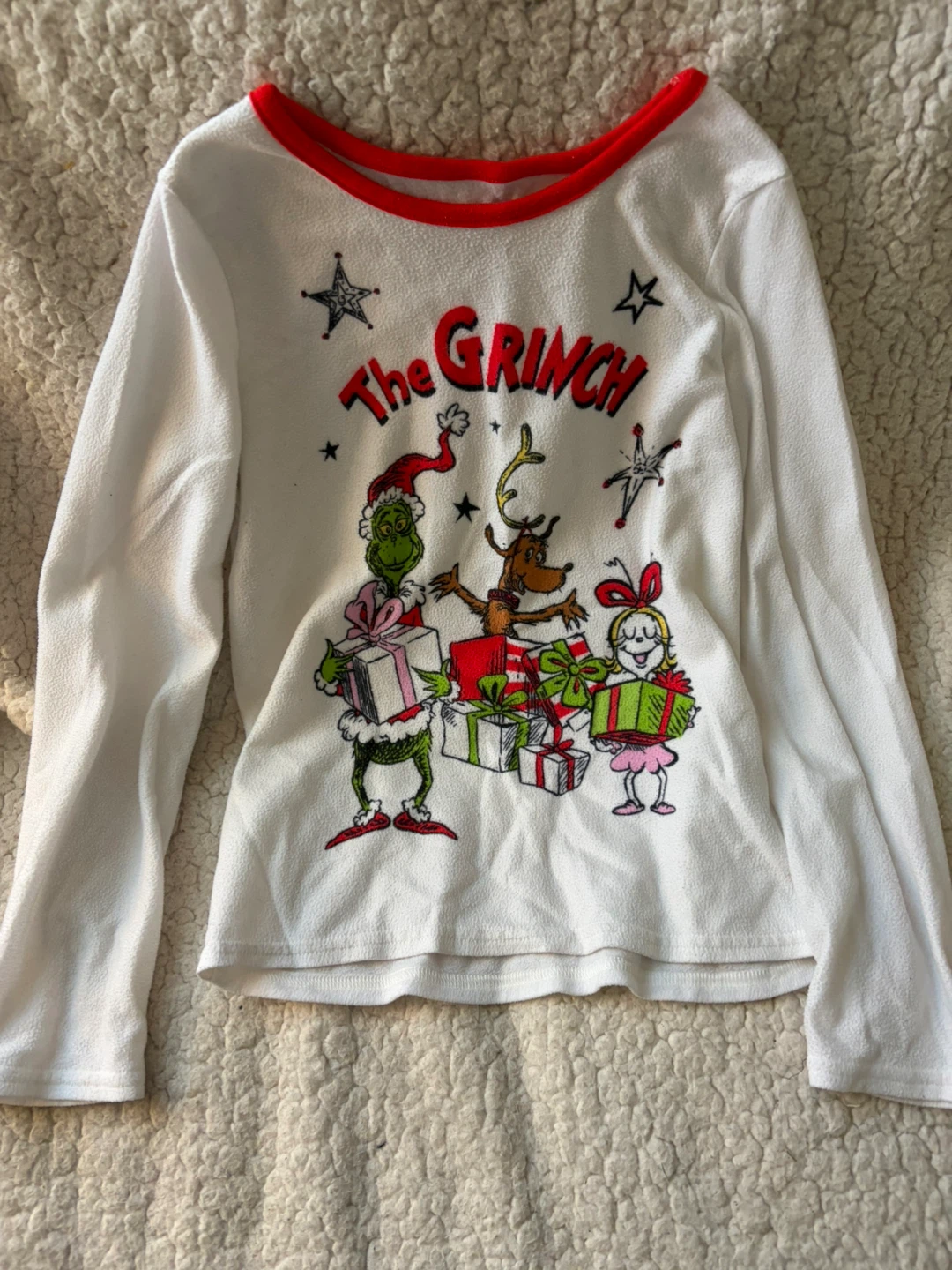 The Grinch Holiday Pajama Set Size 10 - photo 2