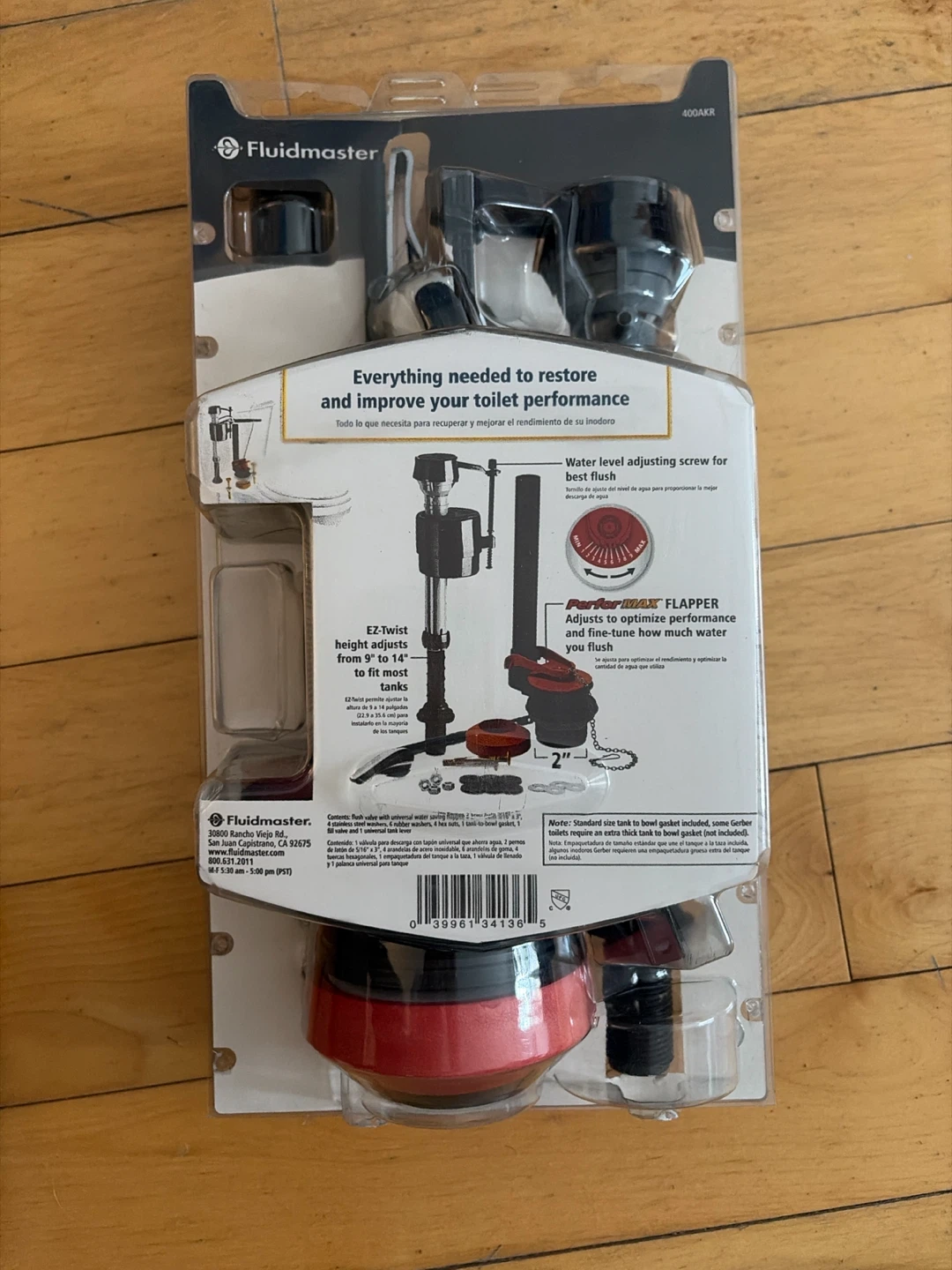 Fluidmaster All-In-One Toilet Repair Kit 400AKR - photo 2