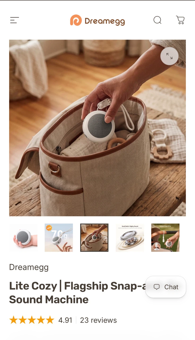 Dreamegg Lite Cozy Portable Sound Machine - photo 3