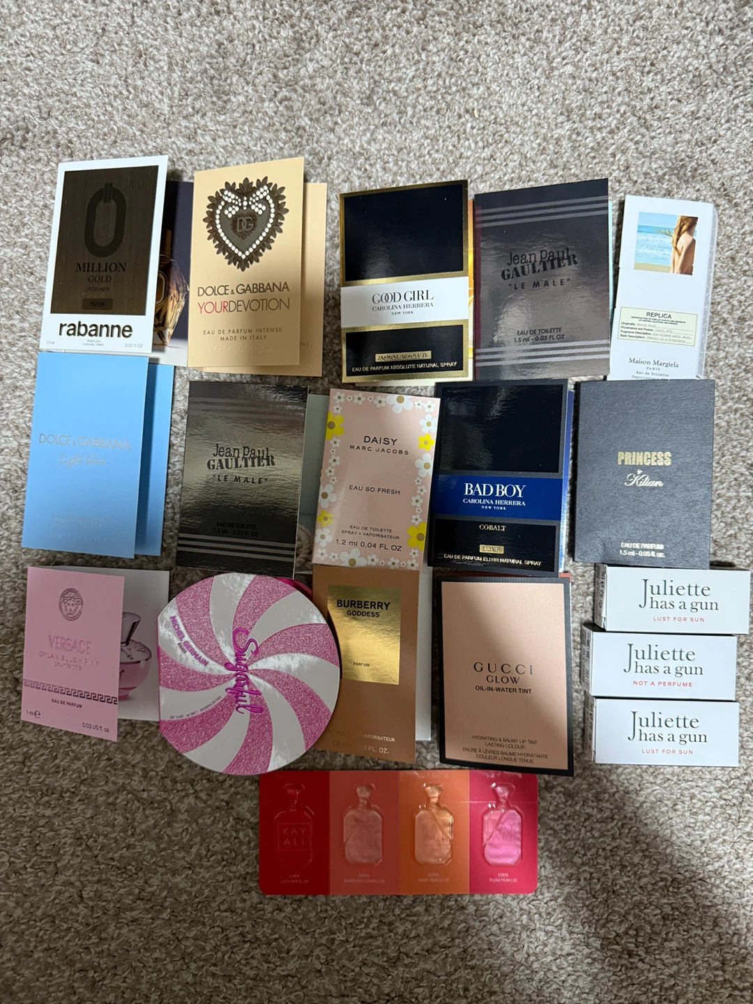perfume samples