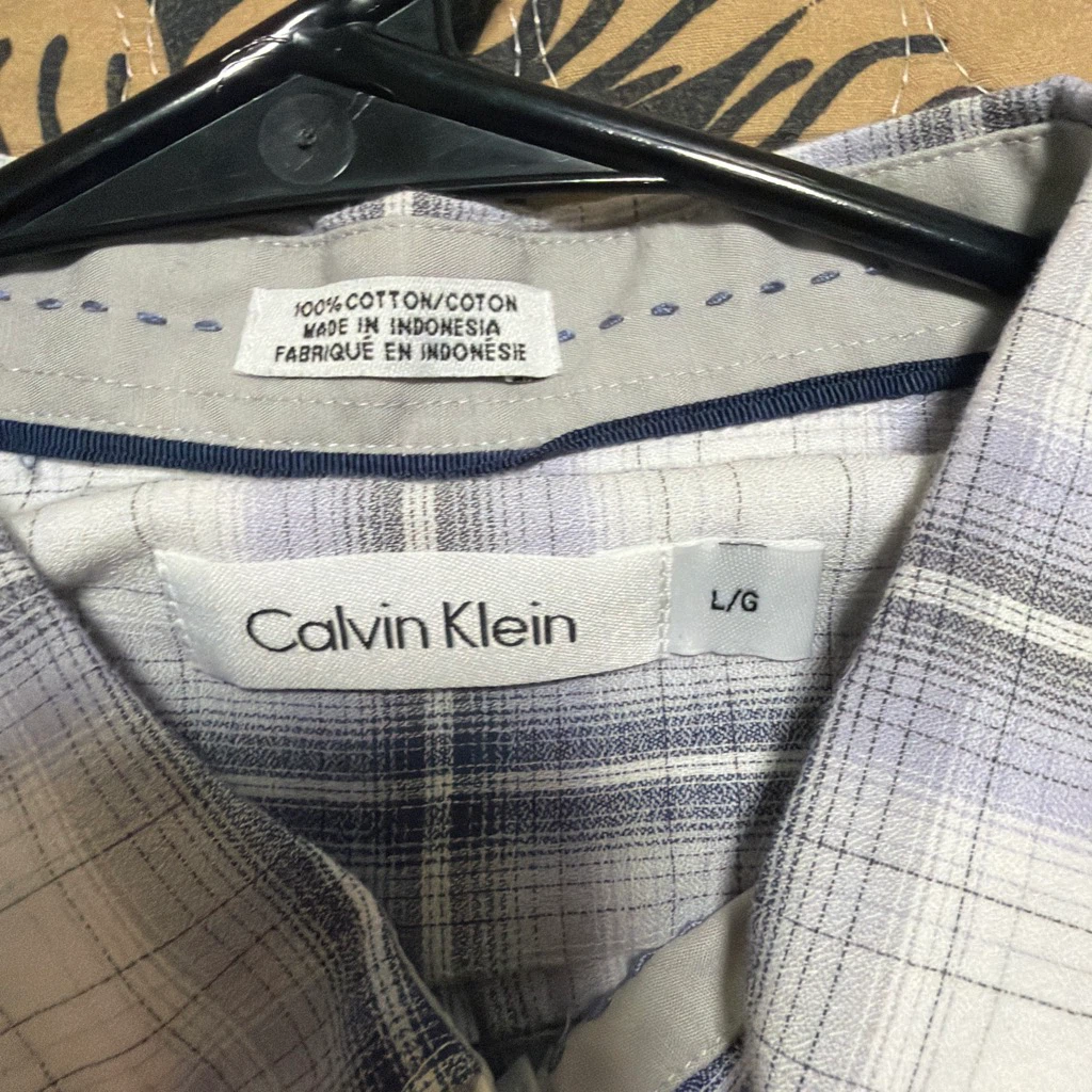 Calvin Klein Plaid Button-Down Shirt - photo 3