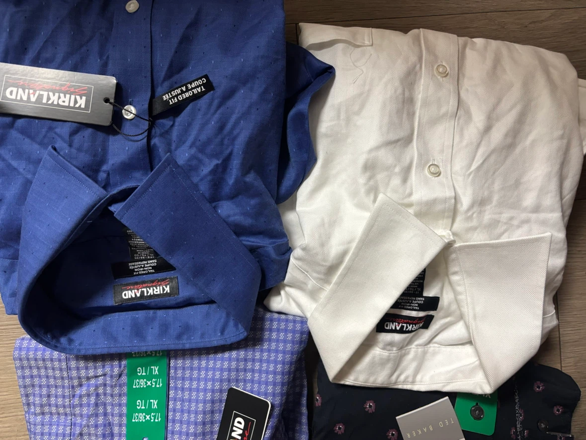 Lot of 4 Men's Dress Shirts - Size XL - photo 3