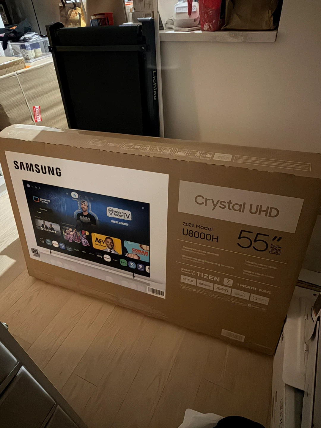 [New] Samsung 55 Inch Crystal UHD Smart TV U8000H