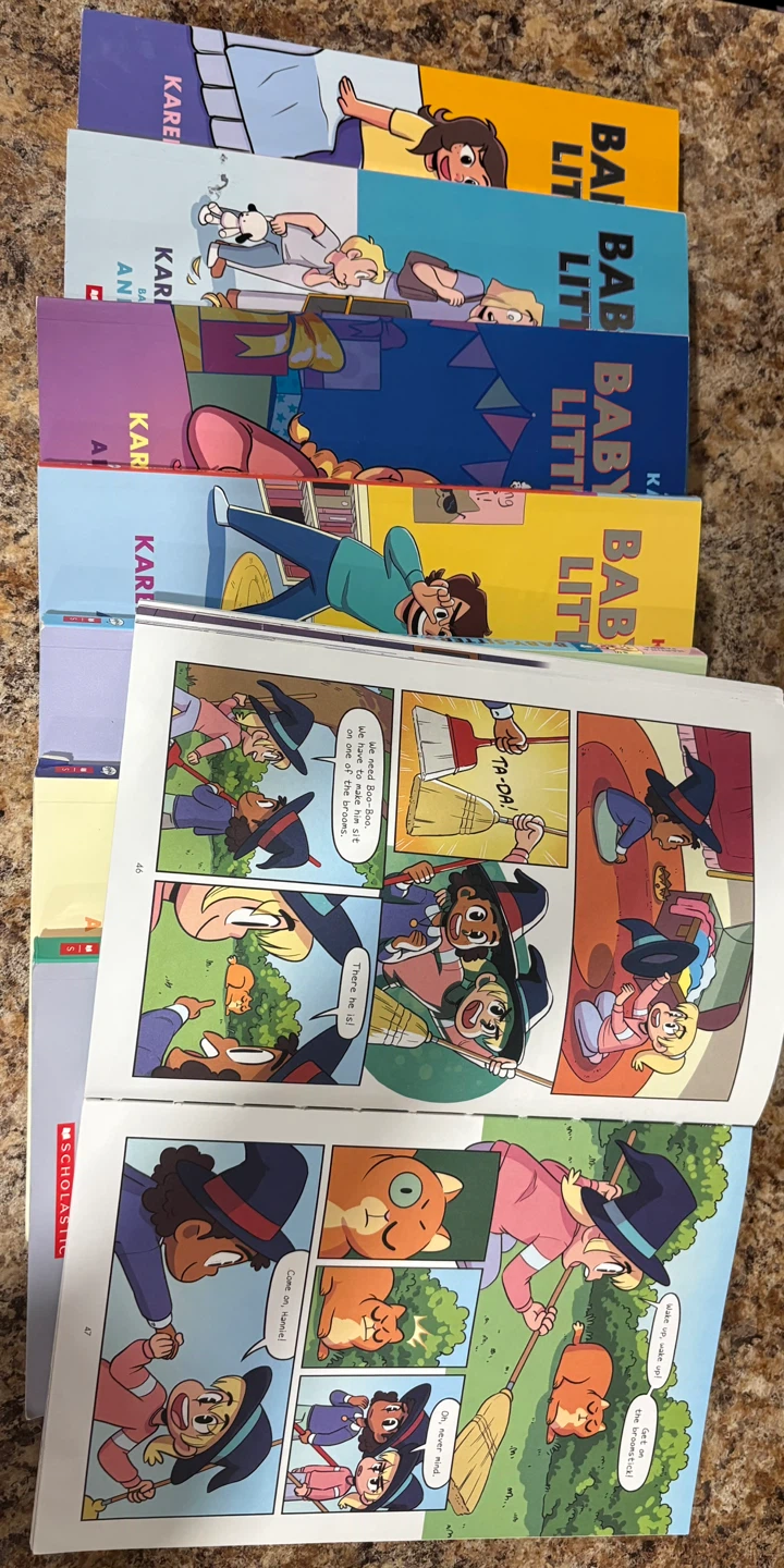 Baby-Sitters Little Sister Graphic Novel Collection - photo 3