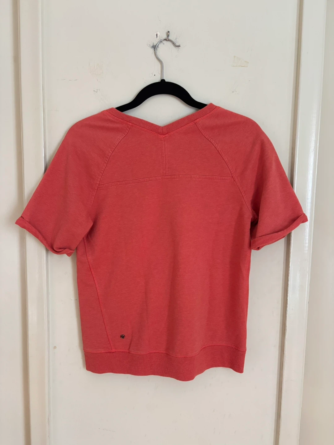 Lululemon Coral Short Sleeve Sweatshirt size 4 - photo 2
