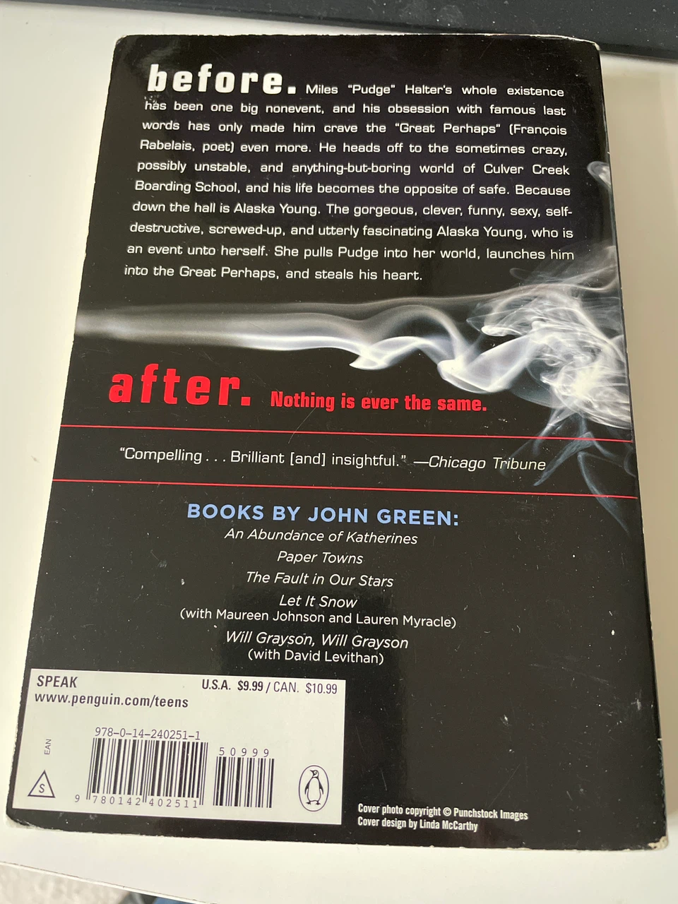 Looking for Alaska by John Green - photo 2