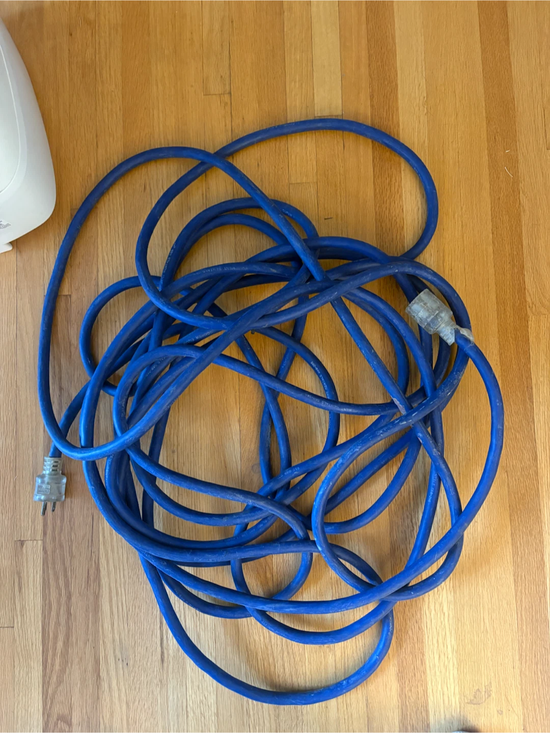 Heavy Duty Blue Extension Cord 50ft (15m)