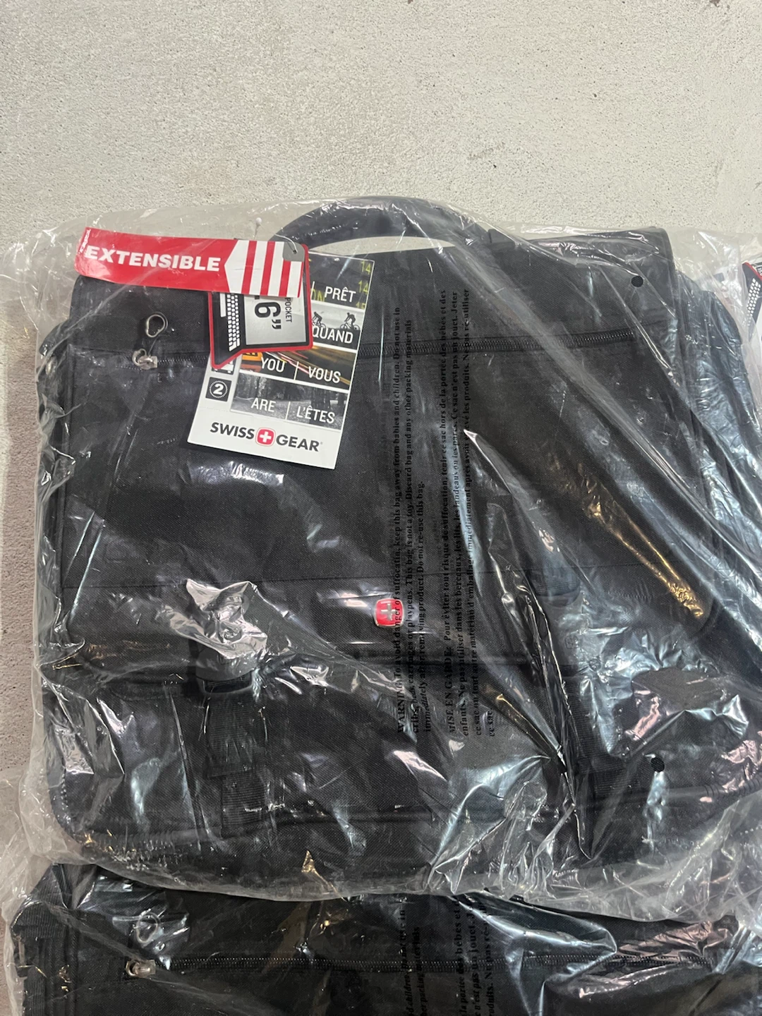 New SwissGear Expandable Messenger Bags