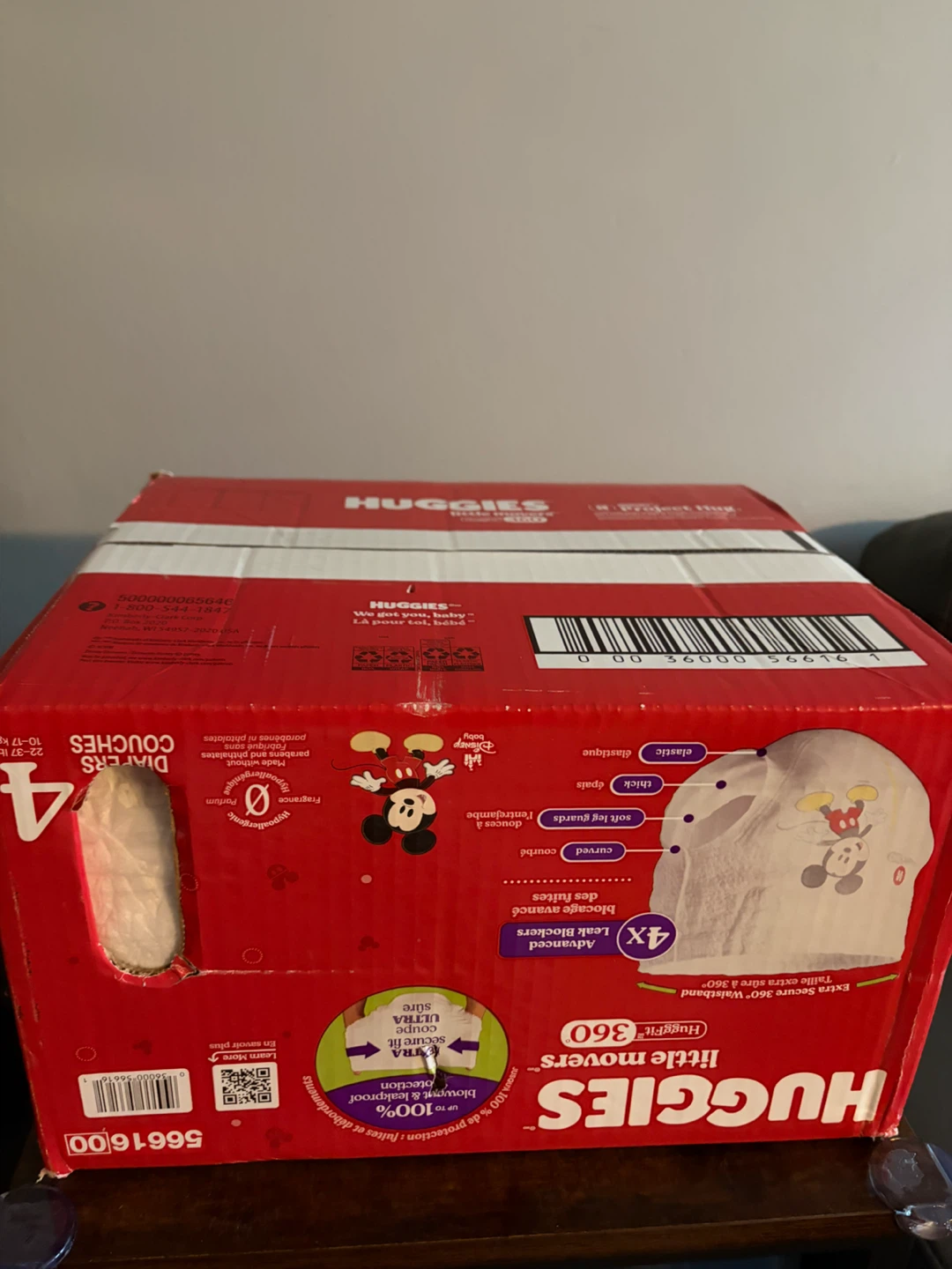 Huggies Little Movers Size 4 Diapers - photo 2