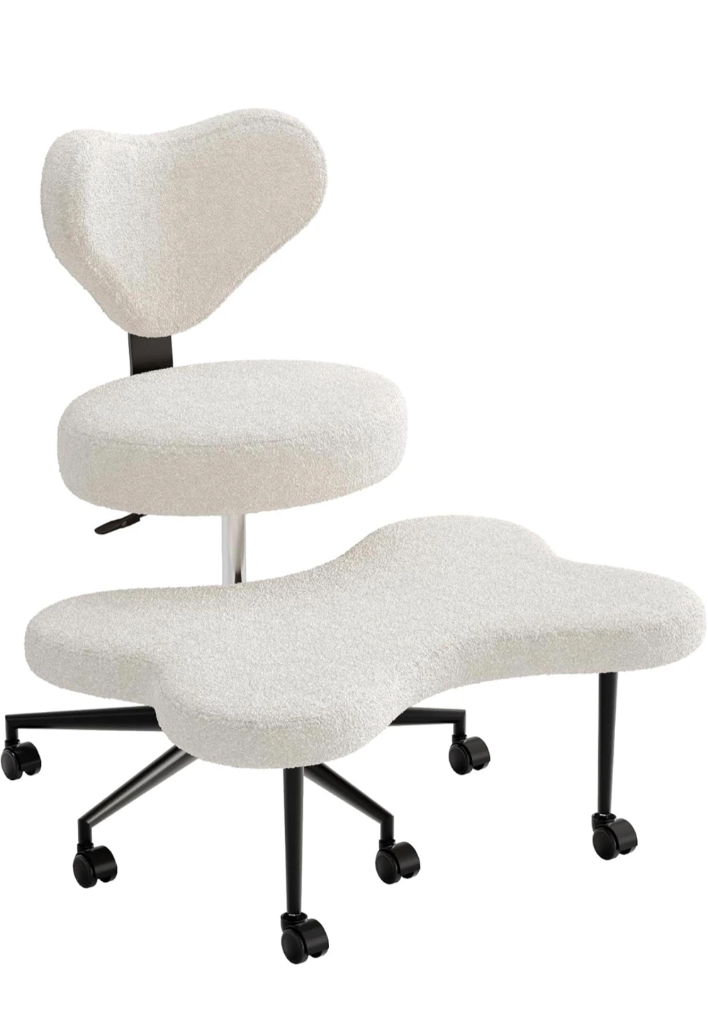 Cross-Legged Office Chair / Vanity Chair