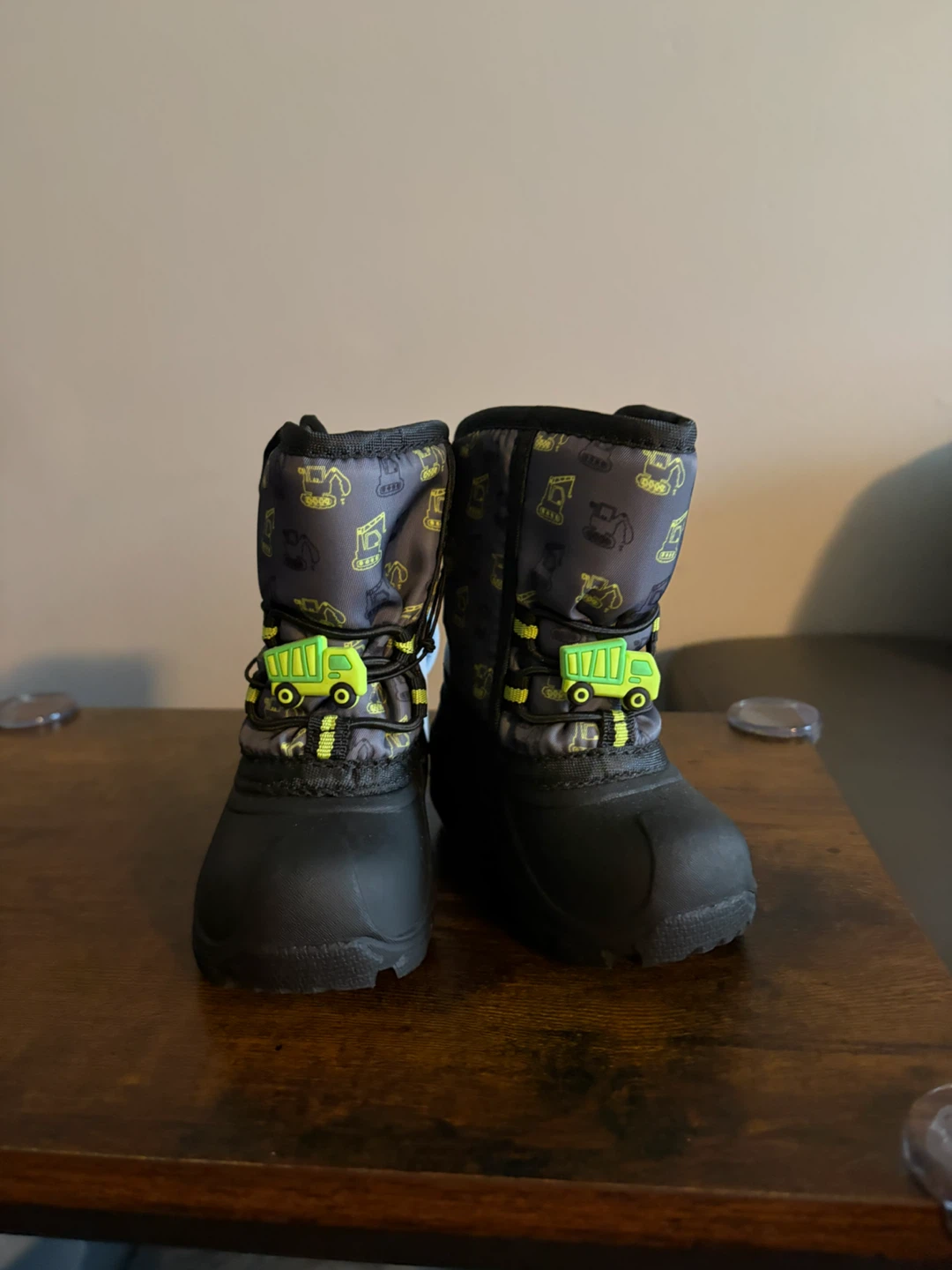 Toddler Winter Boots with Construction Pattern - photo 2