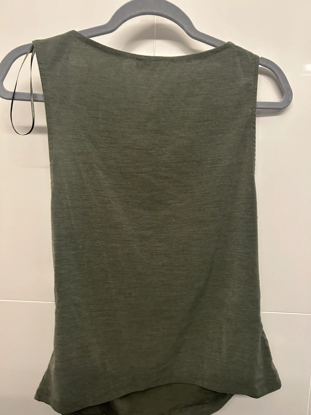 MNG Olive Green Sleeveless Top - photo 3