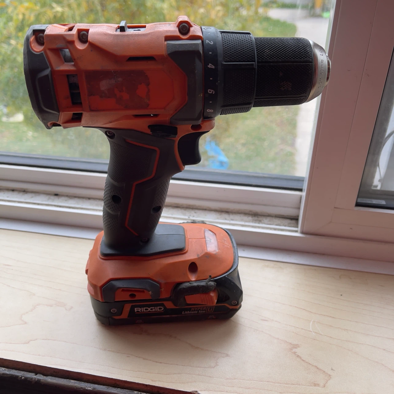 Ridgid 18V Cordless Drill w. Battery