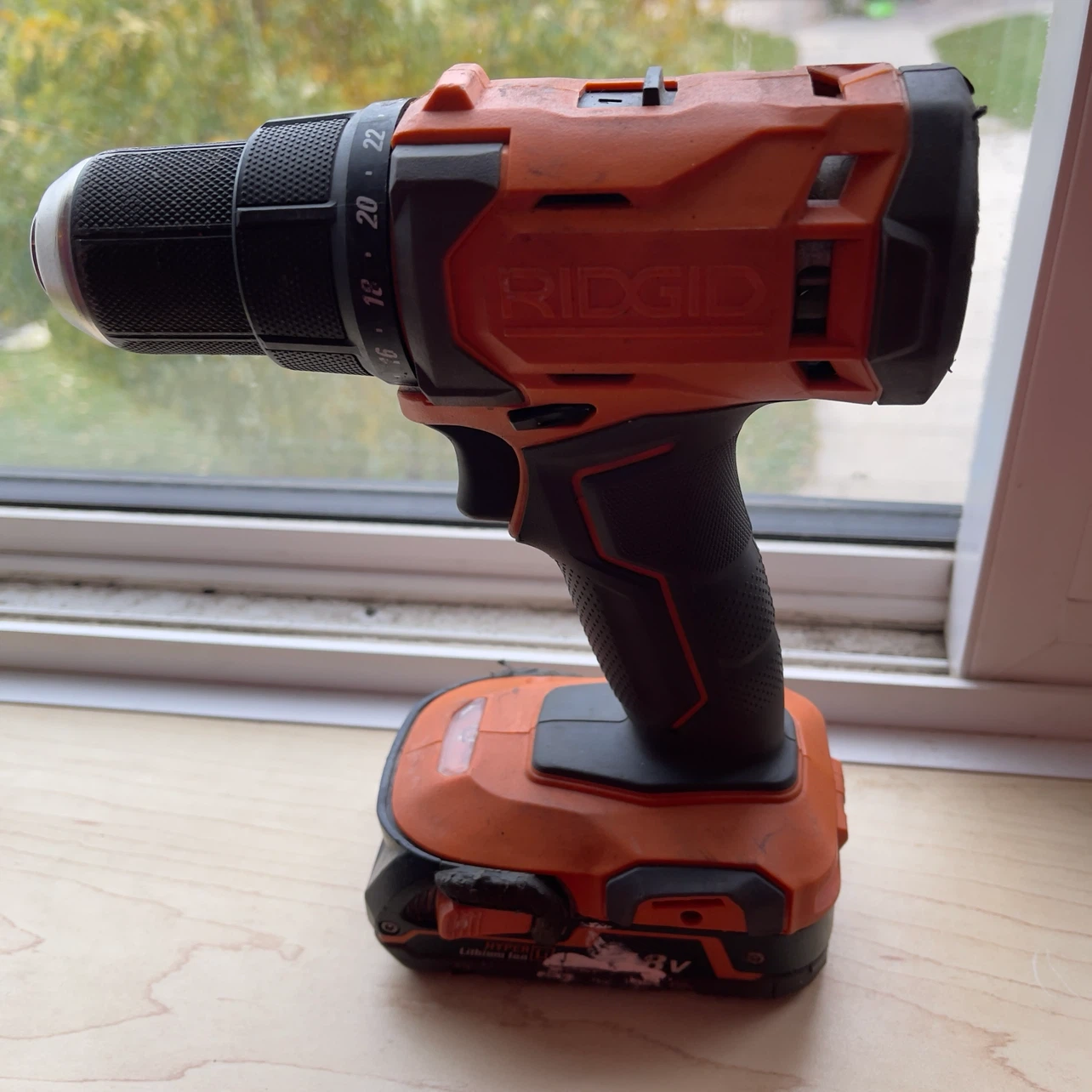 Ridgid 18V Cordless Drill w. Battery - photo 3