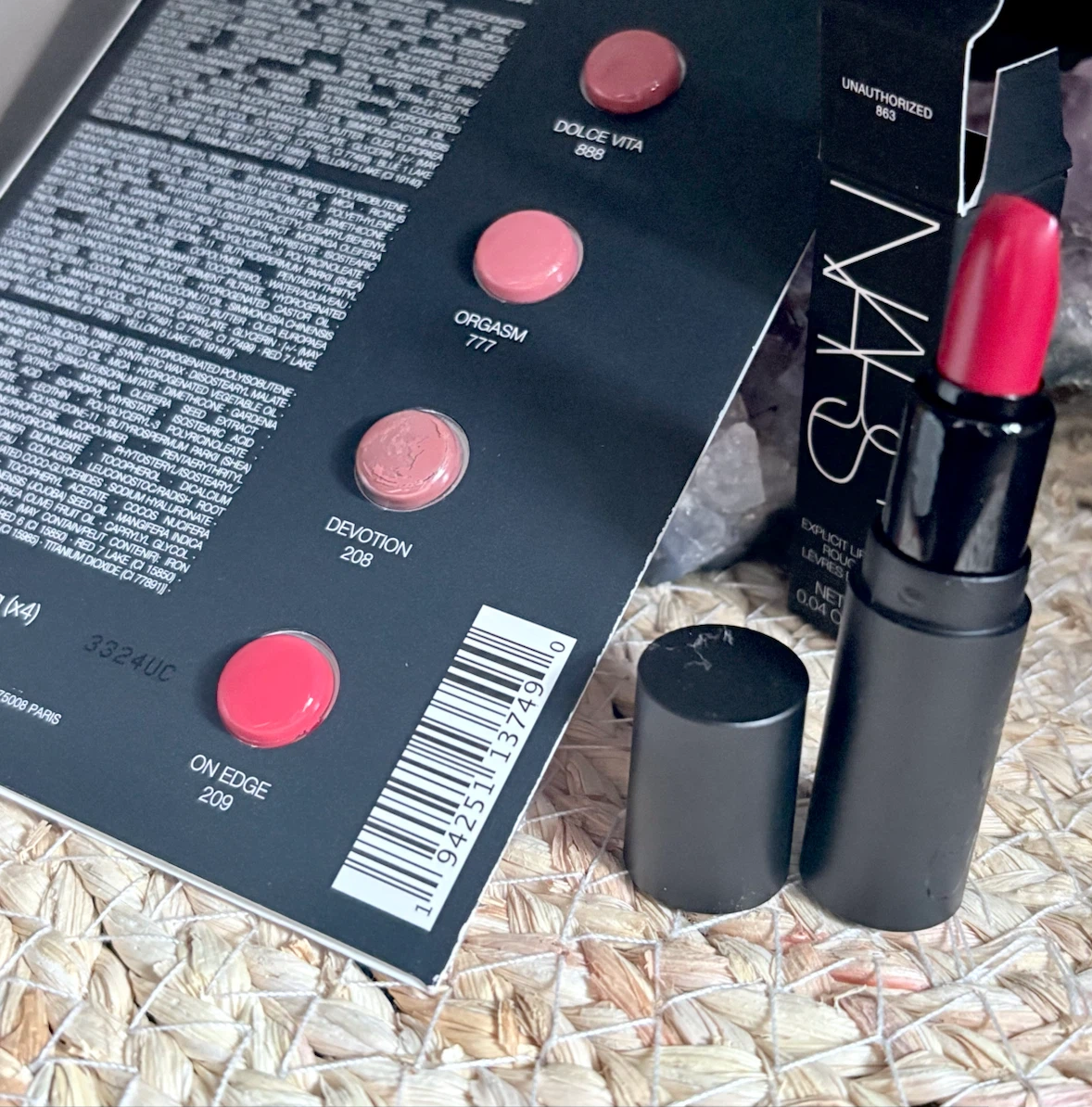 Nars travel size lip bundle (new ) - photo 2
