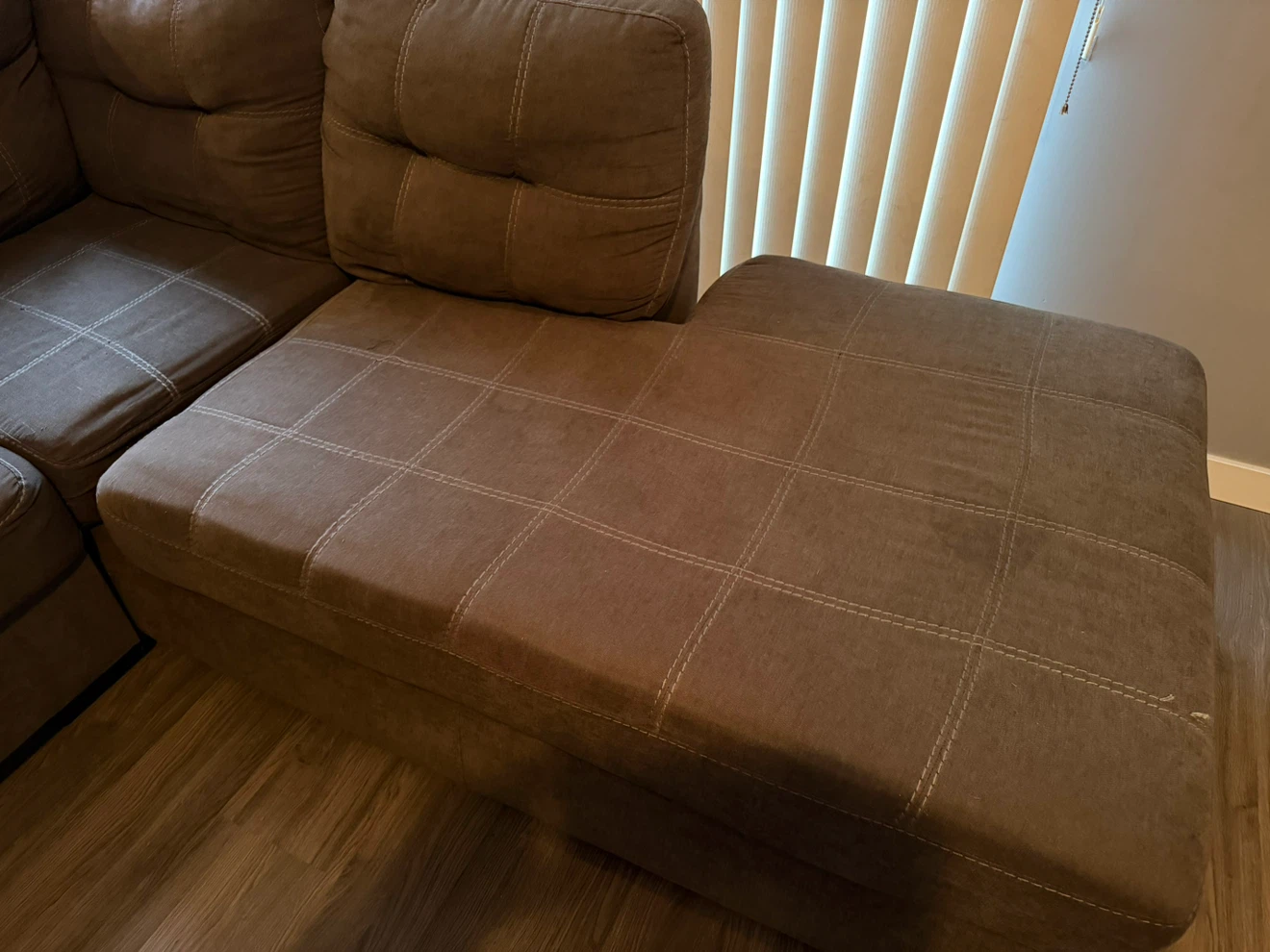 Grey sectional - photo 2