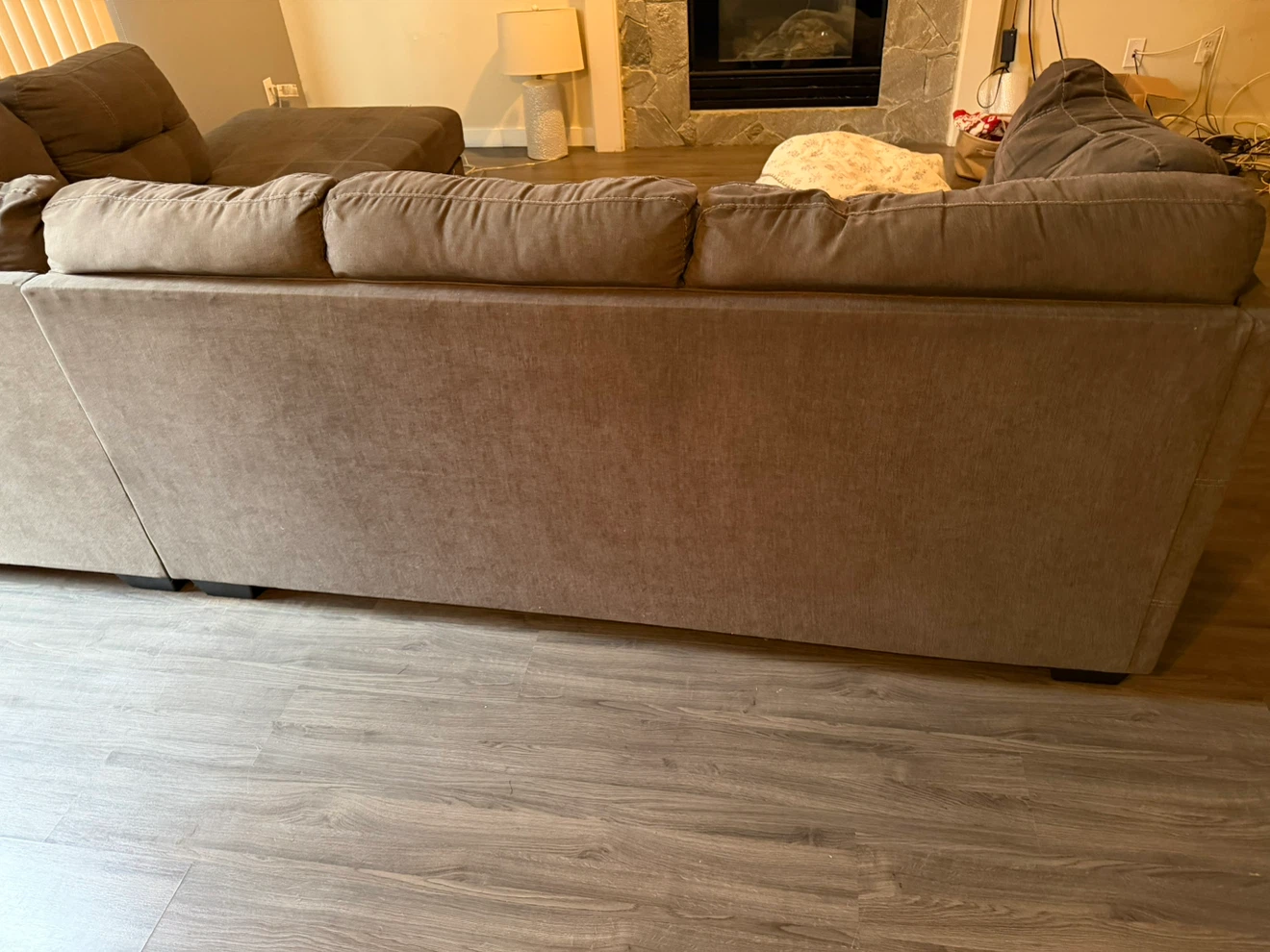 Grey sectional - photo 3