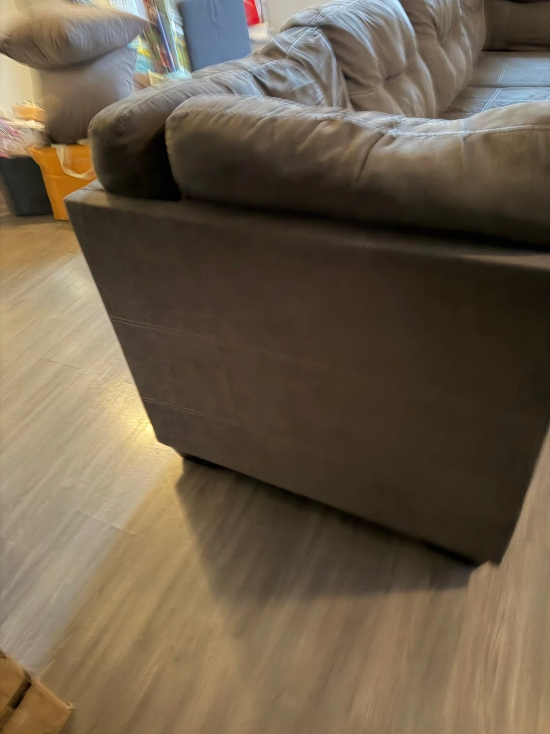Grey sectional - photo 4